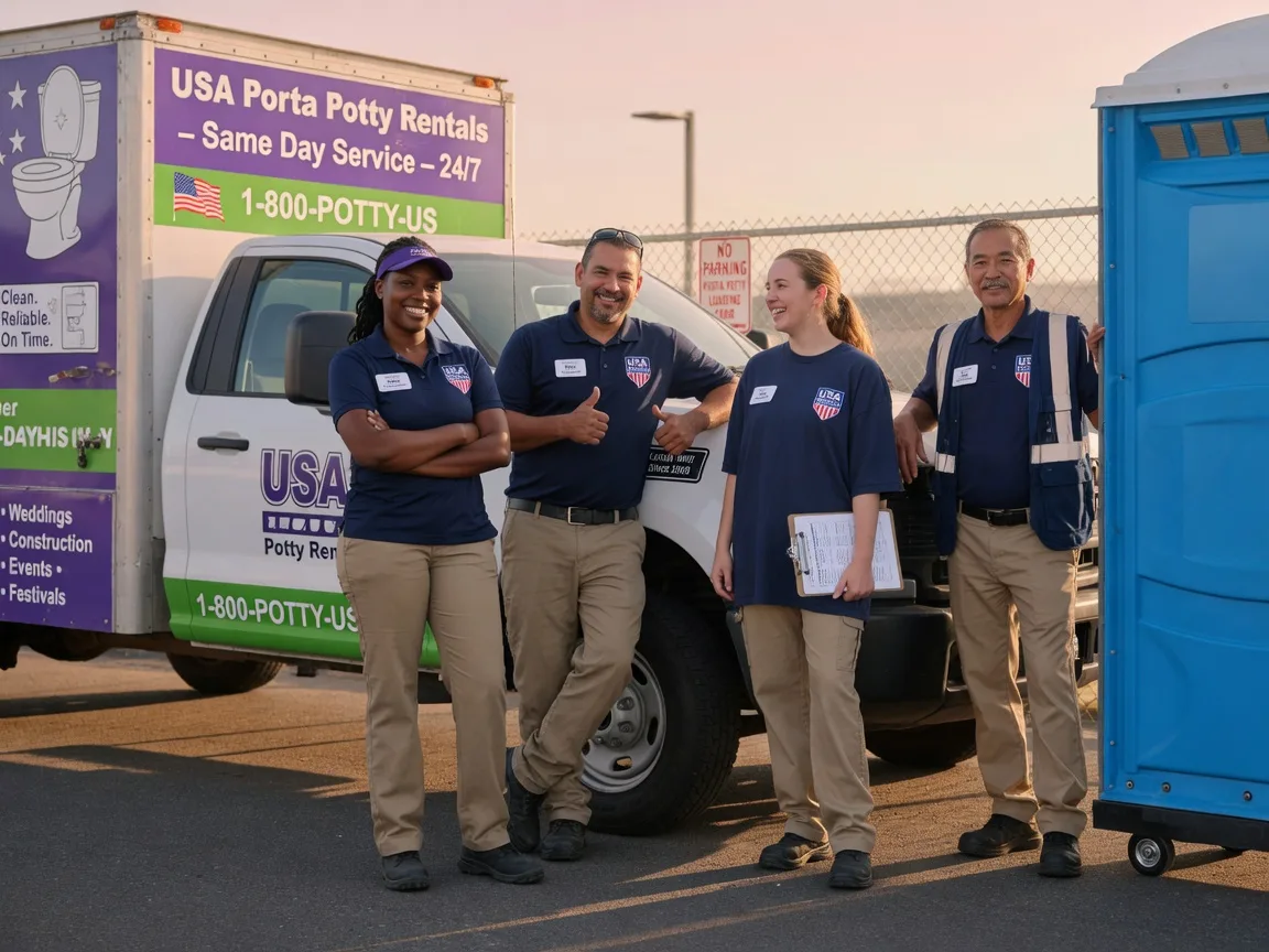 Porta Potty Rental company in Summerfield, NC